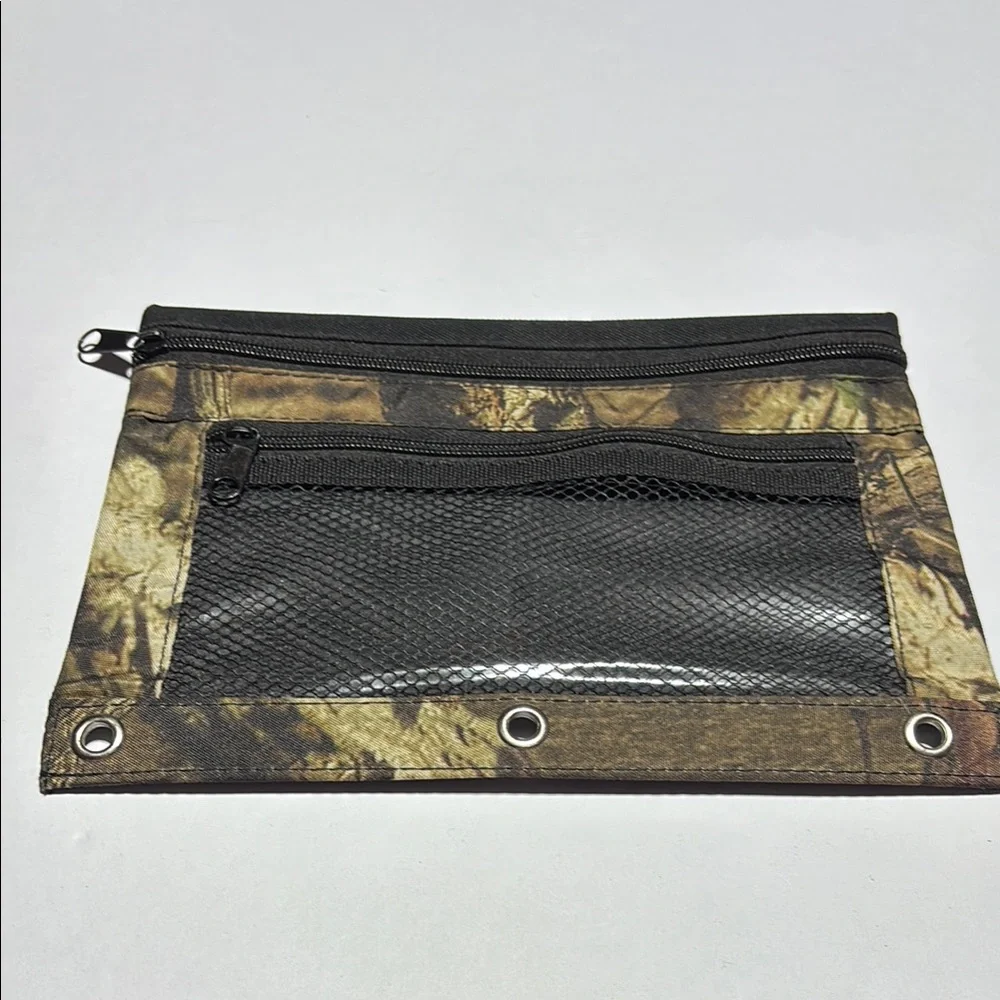 Mossy Oak Brown and Green Pencil Case